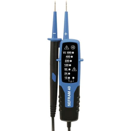 Testeur de tension électrique AC/DC SEFRAM SEFRAM40