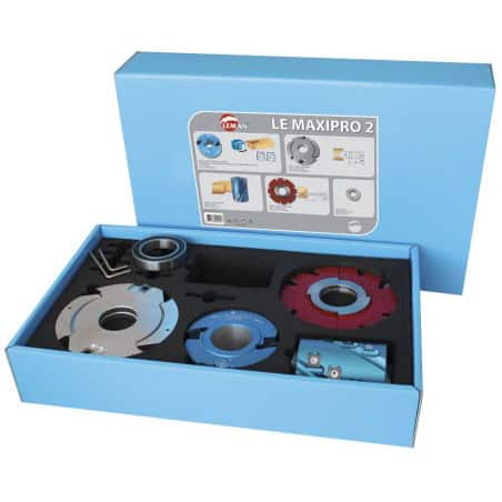 Coffret spécial toupie alesage 50 mm LEMAN LEMAXIPRO2