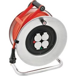 Enrouleur SYLVER 40 m - 3 x 2,5 mm BRENNENSTUHL 1207951