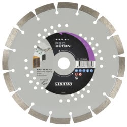 Disque diamant PRO BÉTON Ø230 mm SIDAMO 11130004