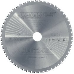 Lame scie métal pour DRY CUTTER - 54 dents -  JEPSON