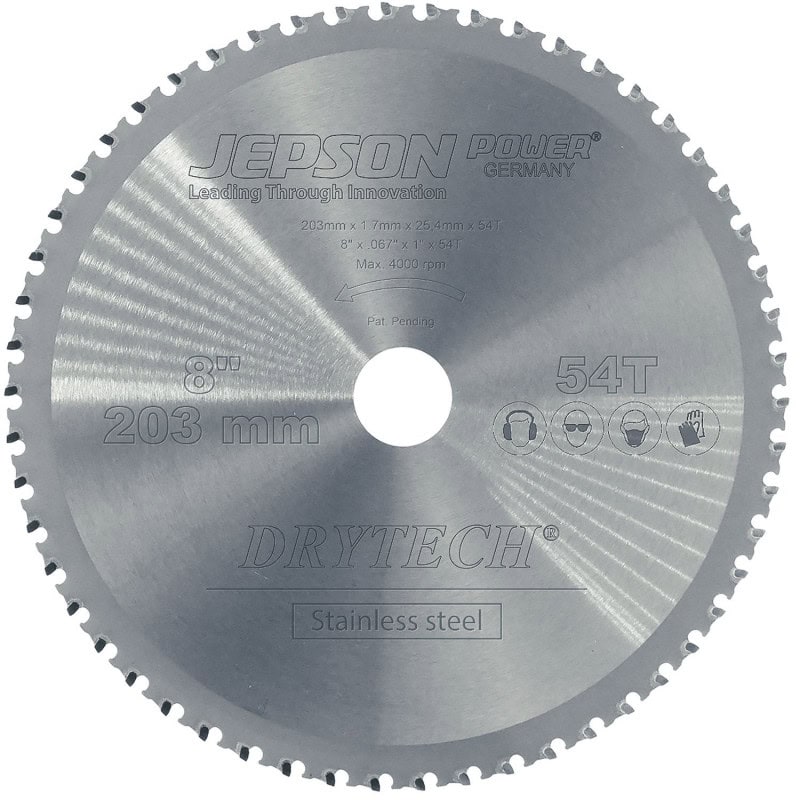 Lame scie métal pour DRY CUTTER - 54 dents -  JEPSON
