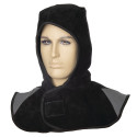 Coiffe en cuir croûte noir WELDAS 23-6630