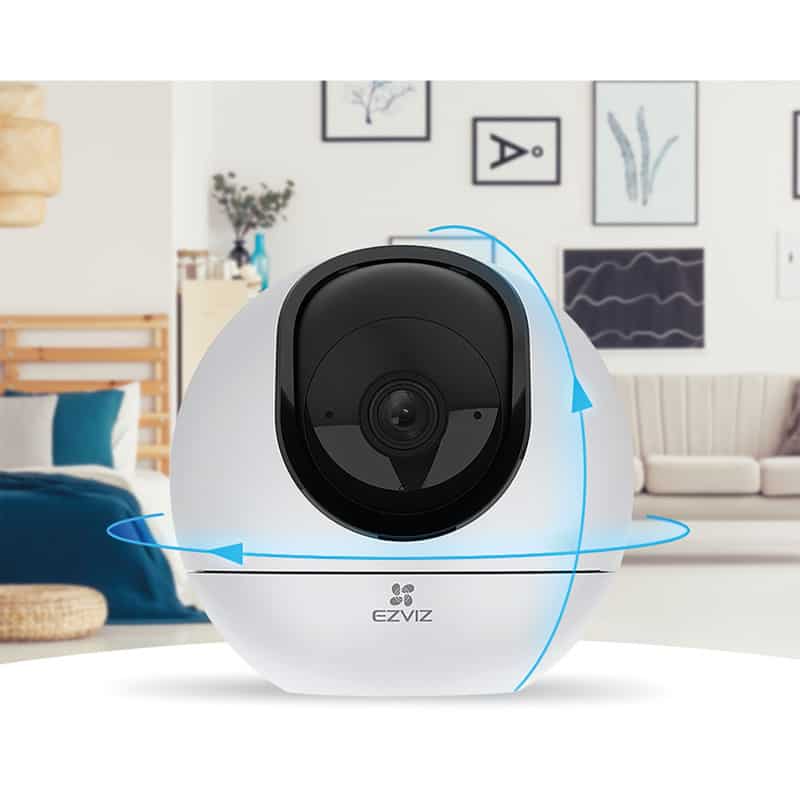 Caméra wifi panoramique d'intérieur C6 EZVIZ