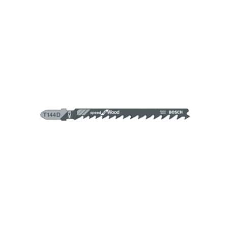 Lame de scie sauteuse T144D pour coupe rapide et droite BOSCH