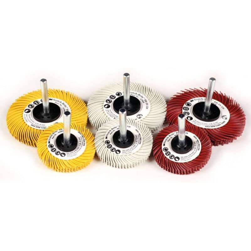 Brosse abrasive sur tige BB-ZS 3M (déclinaison)