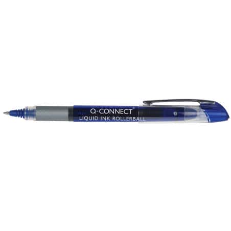 Stylo roller bleu