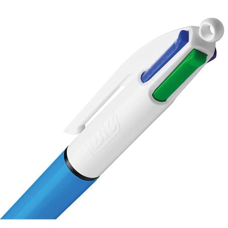 Stylo à bille rétractable 4 couleurs BIC
