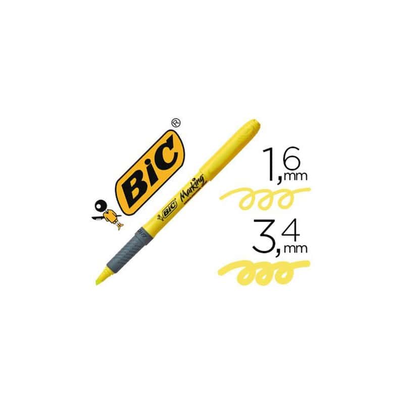 Surligneur jaune BIC