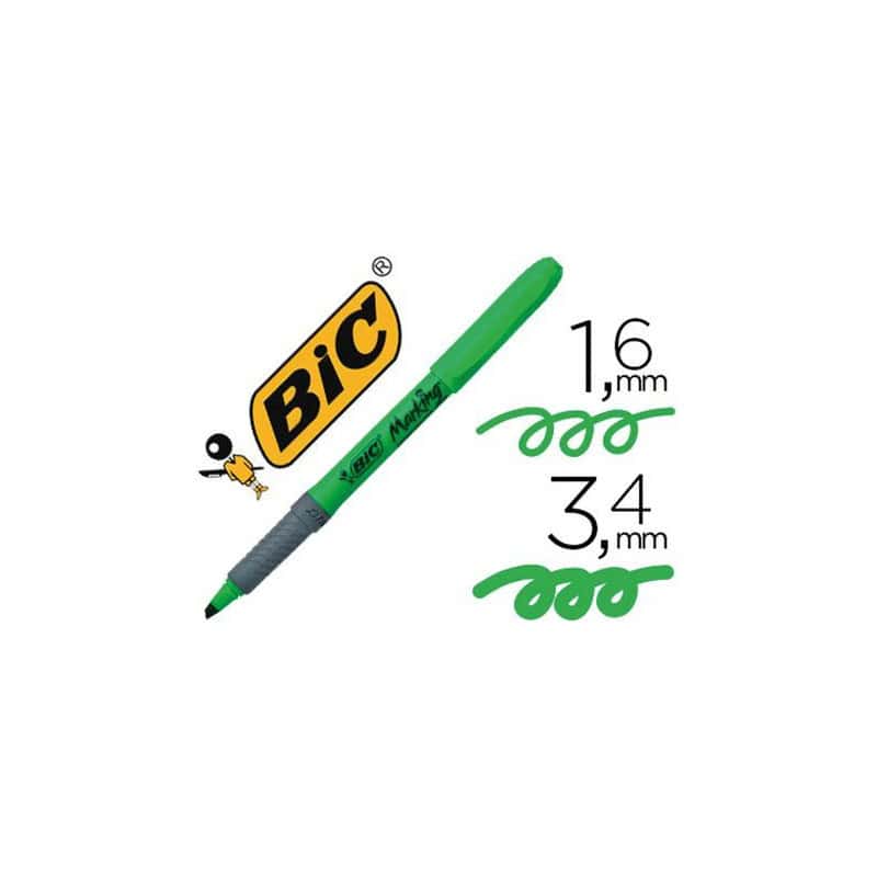 Surligneur vert BIC
