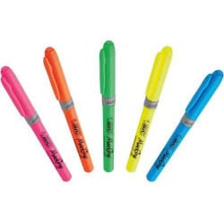 Lot de 4 surligneurs BIC