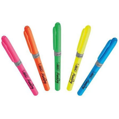 Lot de 4 surligneurs BIC