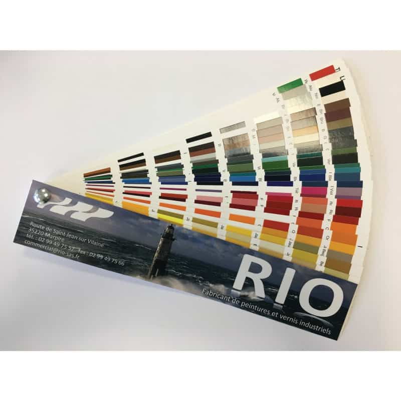 Nuancier couleur RAL