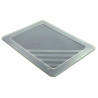 Couvercle 18 L pour bac gerbable et emboîtable - 393 x 290 mm NOVAP 5202135