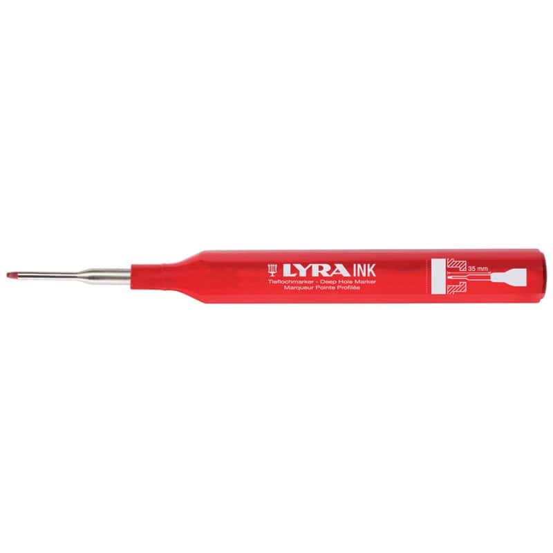 Marqueur - feutre rouge - pointe fine LYRA INK L4480017