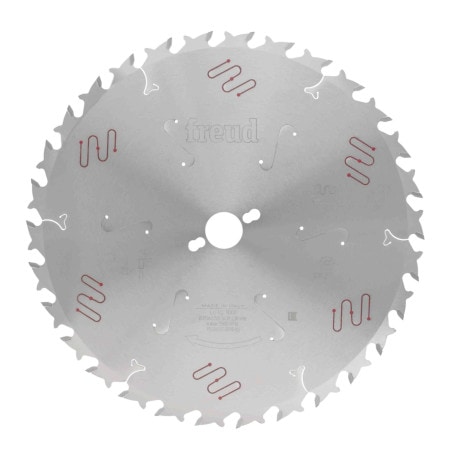 Lame de scie circulaire de débit avec antirecul pour bois massif D315 AL30 E3,2/2,2 Z28 -FREUD - F03FS04601