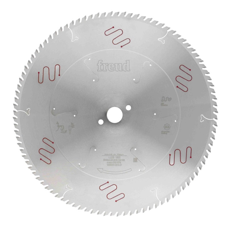 Lame de scie circulaire pour coupes longitudinales et transversales D300 AL30 E3,2/2,2 Z72 - FREUD - F03FS04887