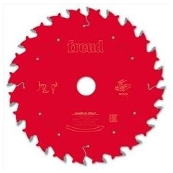 Lame pour scie circulaire portative filaire/sans fil D165 1,7/1,3 A20 Z24 BA 15° - FREUD - F03FS09686
