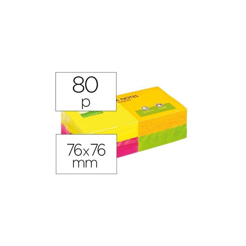 Bloc-note repositionnable 80 feuilles 17798