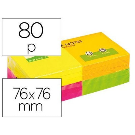 Bloc-note repositionnable 80 feuilles 17798