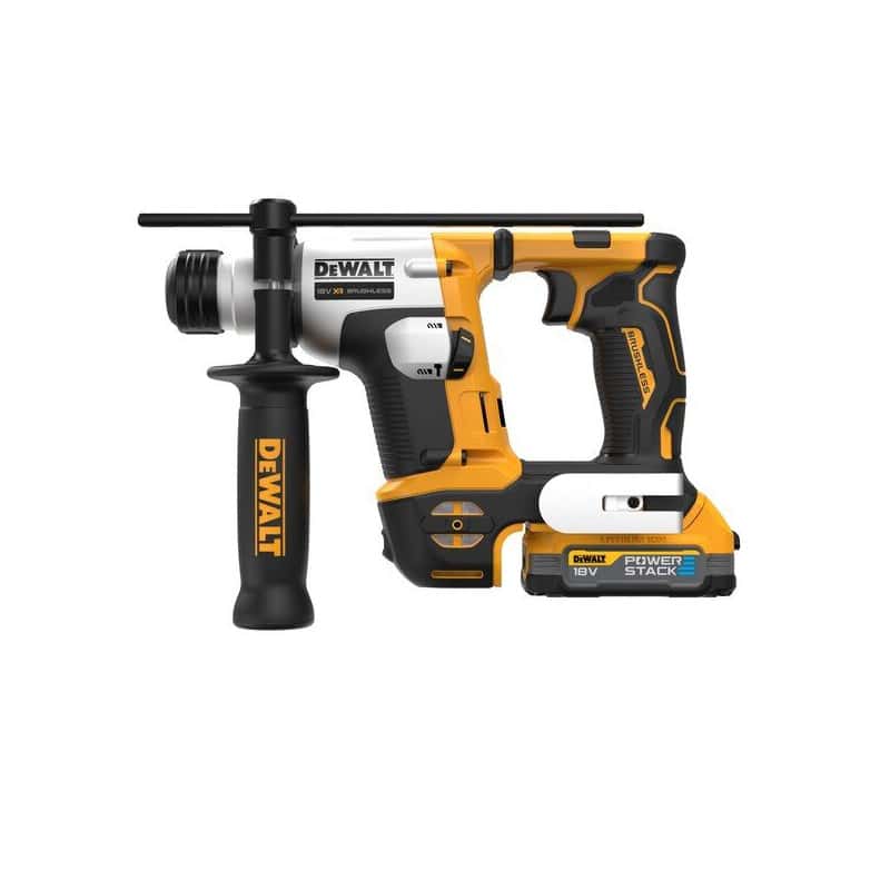 Perforateur SDS PLUS 18V 1,7Ah POWERSTACK DEWALT DCH172E2T-QW
