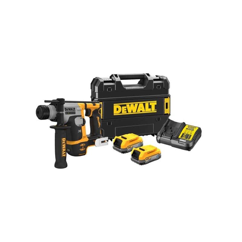 Perforateur SDS PLUS 18V 1,7Ah POWERSTACK DEWALT DCH172E2T-QW