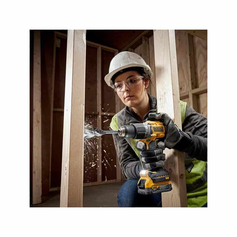 Perceuse visseuse à percussion 18V 1,7Ah POWERSTACK DEWALT DCD805E2T-QW