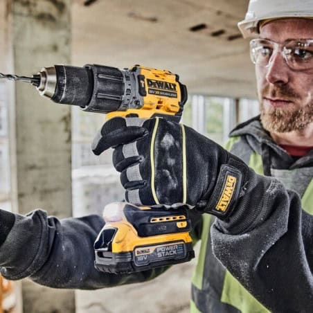 Perceuse visseuse à percussion 18V 1,7Ah POWERSTACK DEWALT DCD805E2T-QW