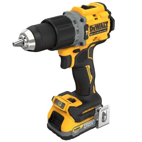 Perceuse visseuse à percussion 18V 1,7Ah POWERSTACK DEWALT DCD805E2T-QW