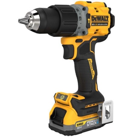Perceuse visseuse à percussion 18V 1,7Ah POWERSTACK DEWALT DCD805E2T-QW