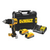 Perceuse visseuse à percussion 18V 1,7Ah POWERSTACK DEWALT DCD805E2T-QW