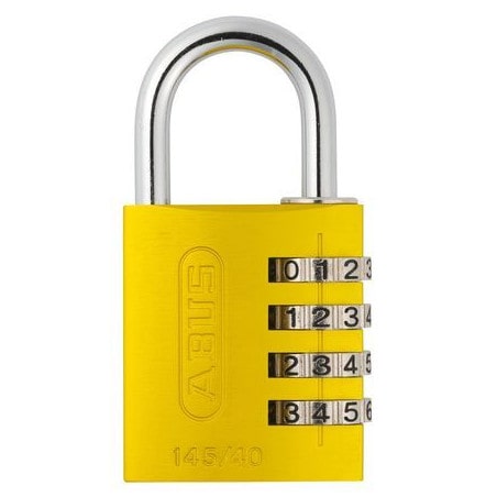 Cadenas à combinaison Jaune 40 mm - ABUS