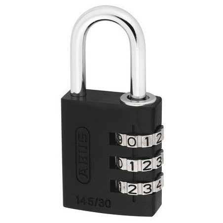 Cadenas à combinaison Noir 40 mm - ABUS