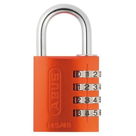 Cadenas à combinaison Orange 40 mm - ABUS