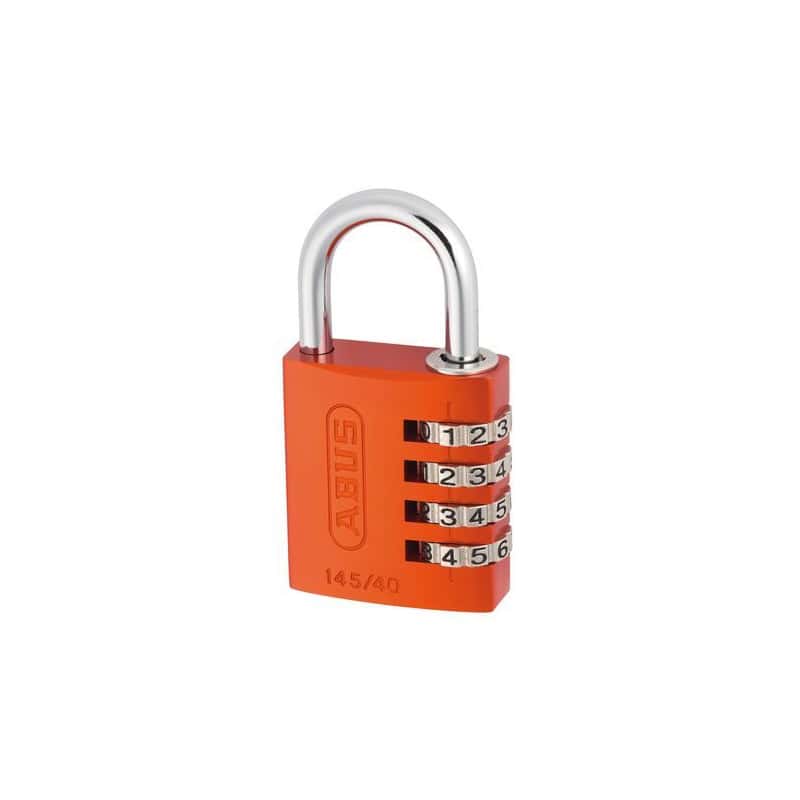 Cadenas à combinaison Orange 40 mm - ABUS