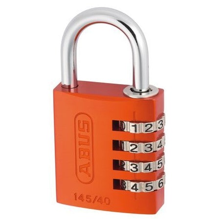 Cadenas à combinaison Orange 40 mm - ABUS