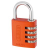 Cadenas à combinaison Orange 40 mm - ABUS