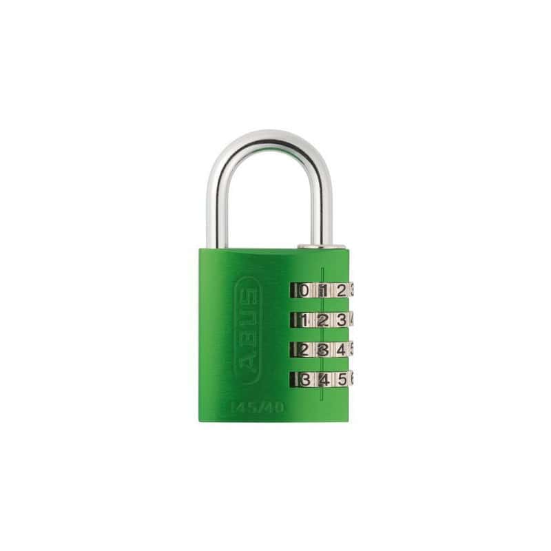 Cadenas à combinaison Vert 40 mm - ABUS