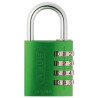 Cadenas à combinaison Vert 40 mm - ABUS