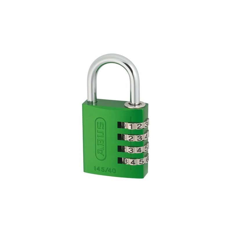 Cadenas à combinaison Vert 40 mm - ABUS