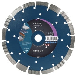 Disque diamant ULTRA TT Ø230 mm SIDAMO 11130011