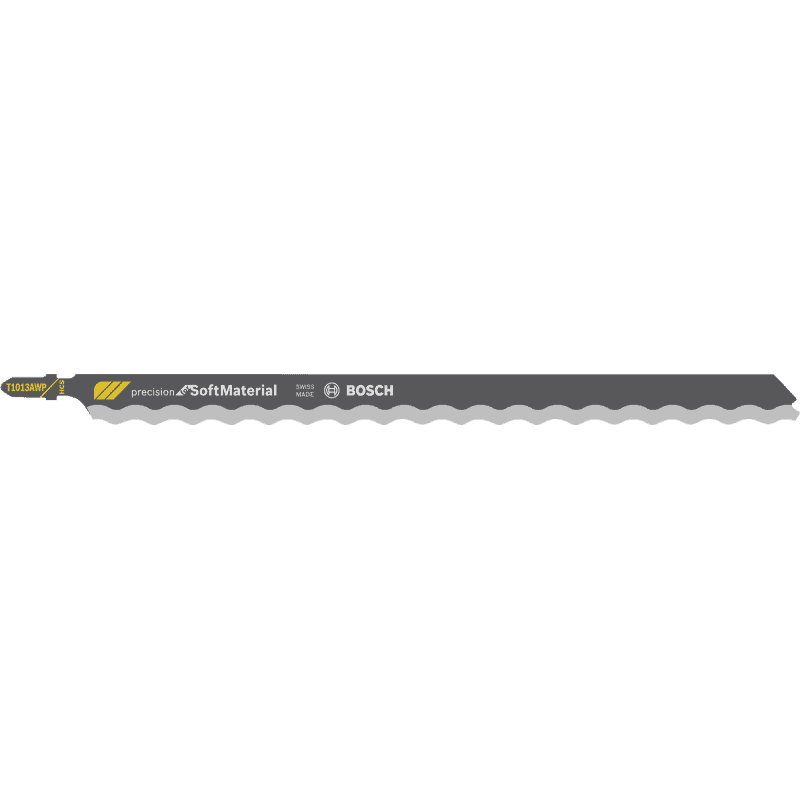 Lame de scie sauteuse T 1013 AWP Precision for Soft Material x3 BOSCH 2608667396