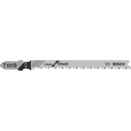 Lame de scie sauteuse T 101 B x100 BOSCH 2608637876