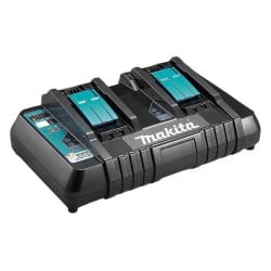 Chargeur double DC18RD 14,4V et 18V MAKITA