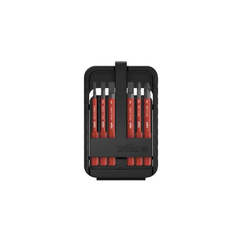 Coffret de 6 embouts - Fente / Phillips WIHA