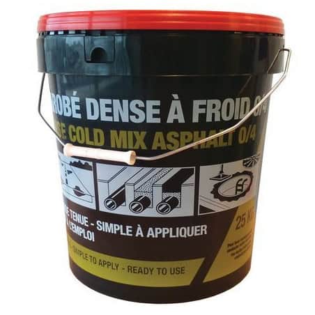 Enrobé rouge dense à froid EDAF04R