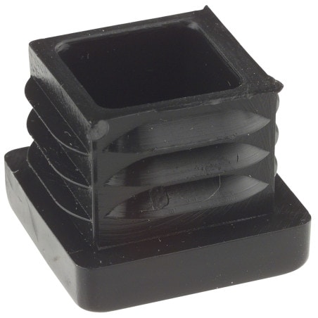 Embout de tube x100 rentrant carré 40 x 40