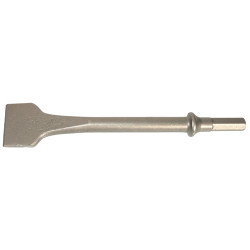 Burin long héxagonal - plat large - LACME 349304