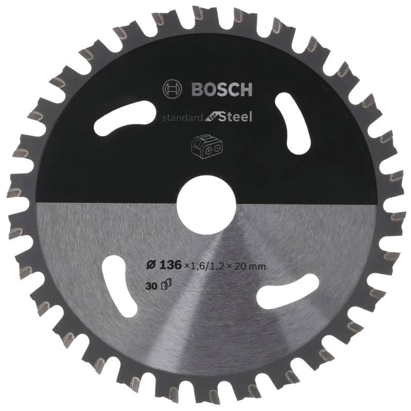 Lame de scie circulaire Ø 136 mm pour GKM 18 VLI BOSCH 2608837746