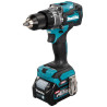 Perceuse visseuse à percussion 40 V max / 2,5 Ah XGT MAKITA HP001GD201